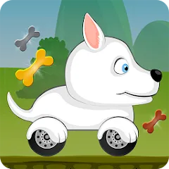 Скачать Racing games for kids - Dogs [МОД: Много монет, Открытые уровни и Мега MOD] | Взлом Racing games for kids - Dogs на Андроид