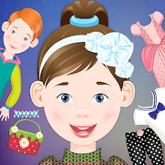 Скачать Dress Up game for girls [МОД: Много денег, Монет и Все открыто] | Взлом Dress Up game for girls на Андроид