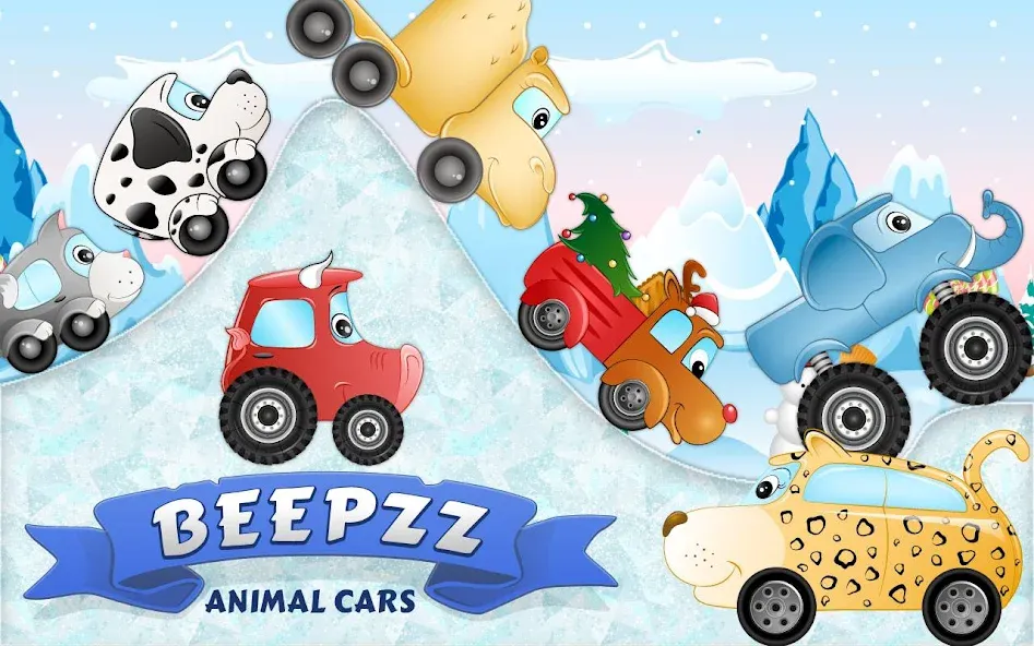 Kids Car Racing game – Beepzz [МОД: Бесконечные деньги, Монеты и Мега MOD] Screenshot 1