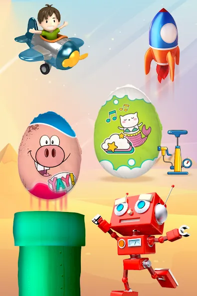 Surprise Eggs - Toddler games [МОД: Бесконечные деньги, Монеты и Мега MOD] Screenshot 3