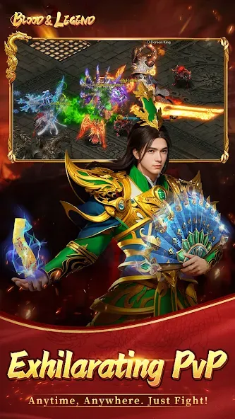 Blood&Legend:Dragon King idle [МОД: Бесконечные деньги, Монеты и Мега MOD] Screenshot 3