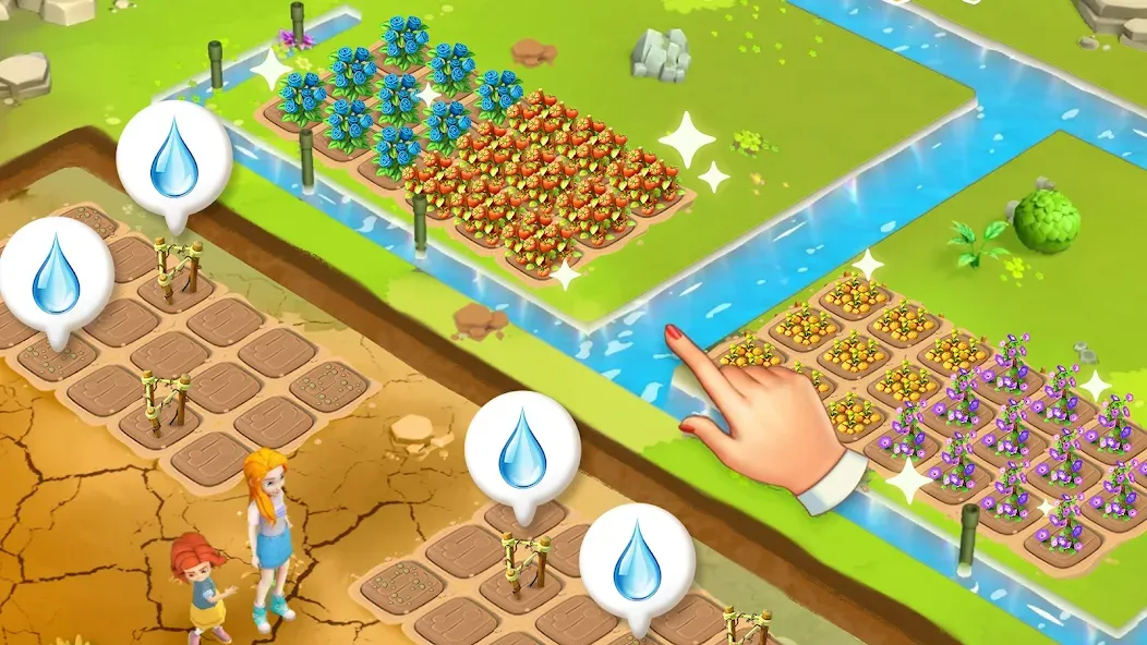 Island Farm Adventure (Айленд Фарм Адвенчер) [МОД: Все открыто, Дополнительные деньги и Меню MOD] Screenshot 1