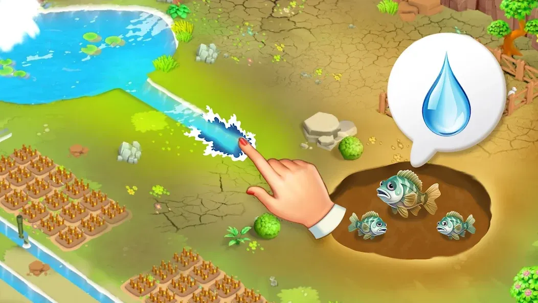 Island Farm Adventure (Айленд Фарм Адвенчер) [МОД: Все открыто, Дополнительные деньги и Меню MOD] Screenshot 2