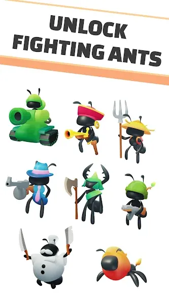 Idle Ants - Simulator Game (Айдл энтс) [МОД: Много монет, Открытые уровни и Мега MOD] Screenshot 2