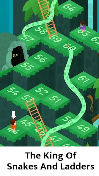 Snakes and Ladders Board Games [МОД: Все открыто, Дополнительные деньги и Меню MOD] Screenshot 1