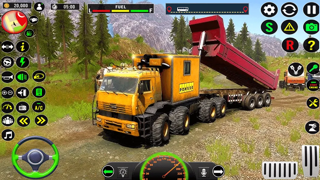 Indian Truck Heavy Cargo Duty [МОД: Меню, Бесконечные монеты и Открытые уровни] Screenshot 3
