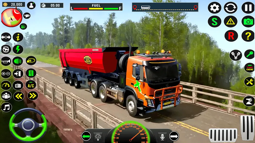 Indian Truck Heavy Cargo Duty [МОД: Меню, Бесконечные монеты и Открытые уровни] Screenshot 4