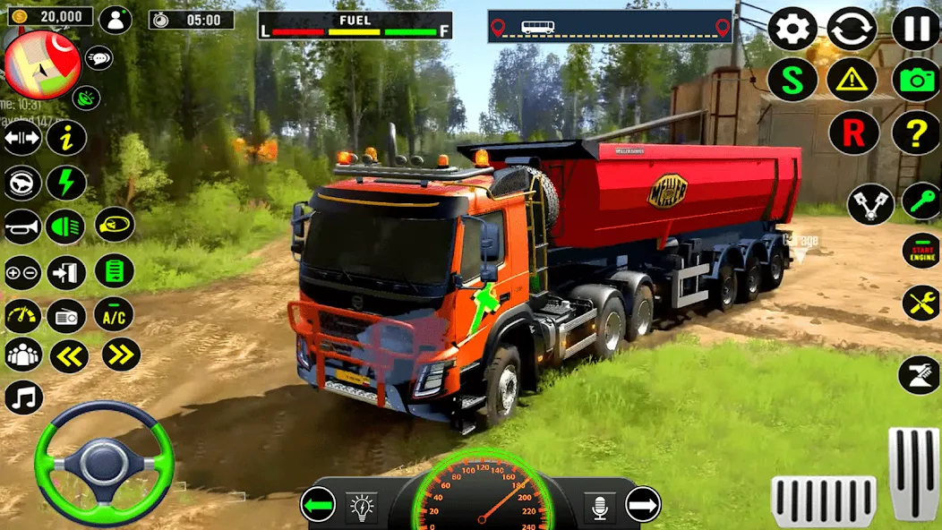 Indian Truck Heavy Cargo Duty [МОД: Меню, Бесконечные монеты и Открытые уровни] Screenshot 5