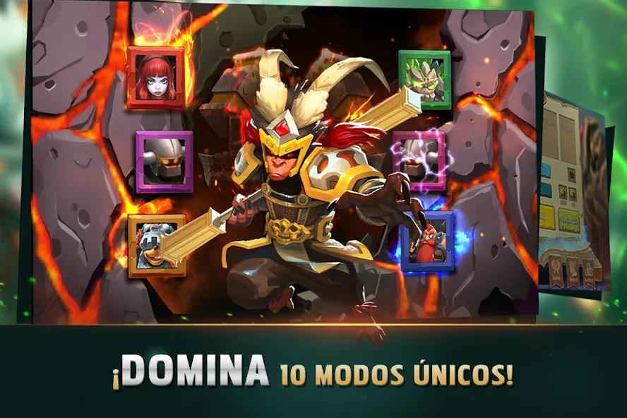 Clash of Lords 2: Español (Клэш оф Лордс 2) [МОД: Все открыто, Дополнительные деньги и Меню MOD] Screenshot 5