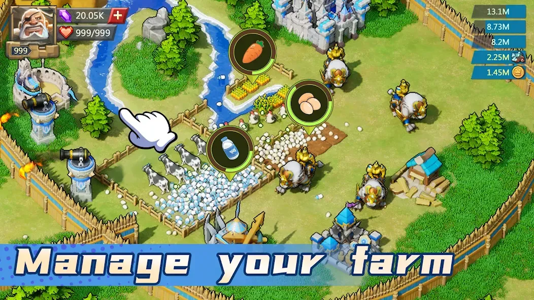 Lords Mobile: Kingdom Wars (Лордс Мобайл) [МОД: Деньги, Монеты и Меню MOD] Screenshot 1