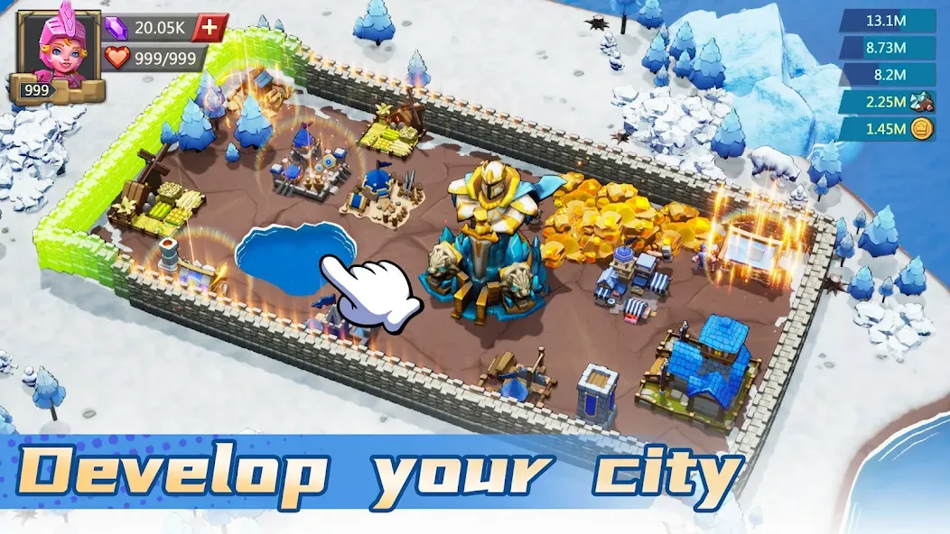 Lords Mobile: Kingdom Wars (Лордс Мобайл) [МОД: Деньги, Монеты и Меню MOD] Screenshot 4