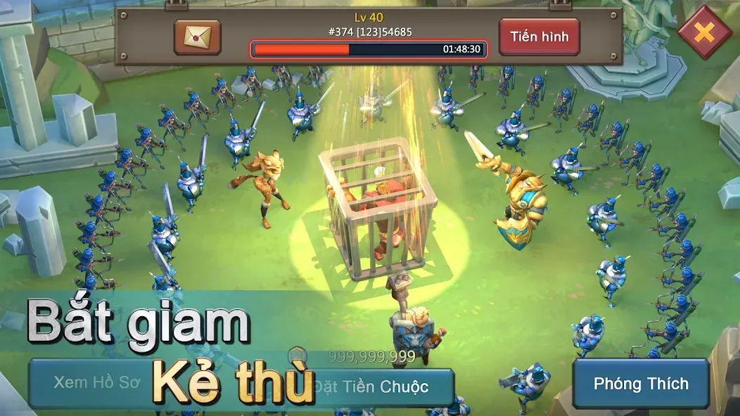 Lords Mobile - Gamota (Лордс Мобиле) [МОД: Много монет, Открытые уровни и Мега MOD] Screenshot 3