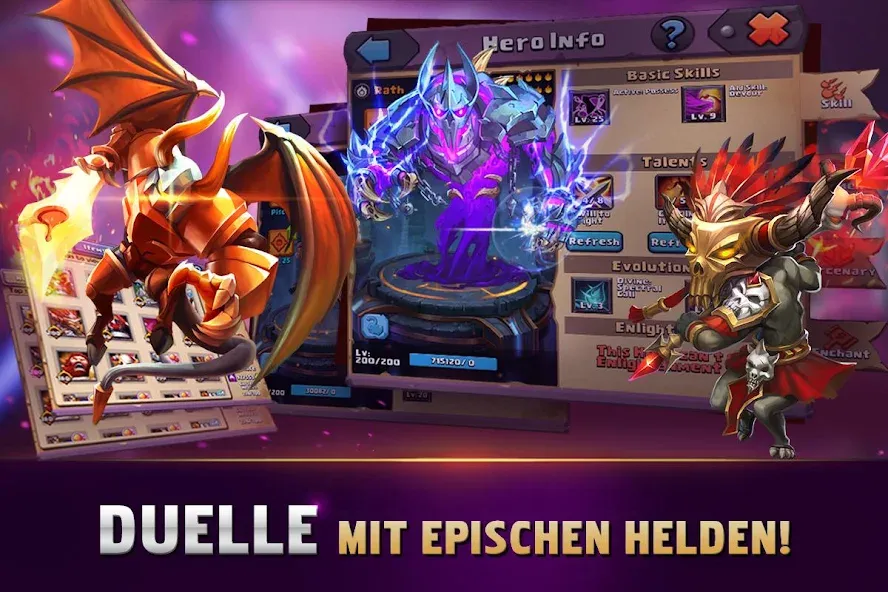 Clash of Lords 2: Ehrenkampf (Клаш оф Лордс 2) [МОД: Деньги, Монеты и Меню MOD] Screenshot 4