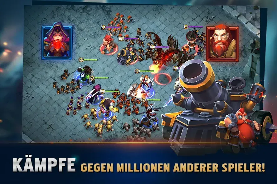 Clash of Lords 2: Ehrenkampf (Клаш оф Лордс 2) [МОД: Деньги, Монеты и Меню MOD] Screenshot 5