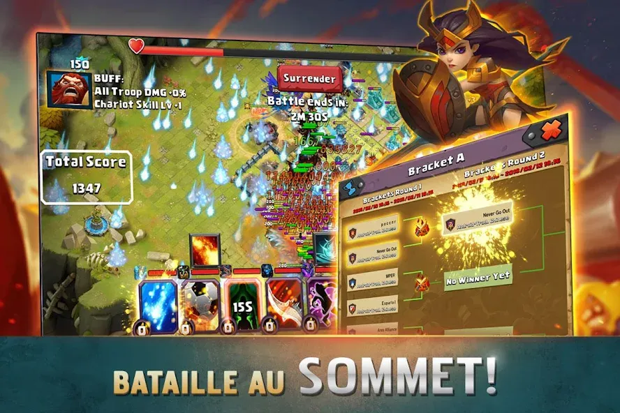 Clash of Lords 2: Clash Divin (Клэш оф Лордс 2) [МОД: Все открыто, Дополнительные деньги и Меню MOD] Screenshot 2