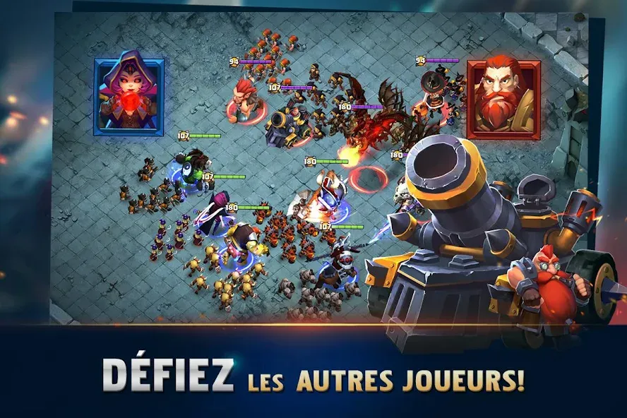 Clash of Lords 2: Clash Divin (Клэш оф Лордс 2) [МОД: Все открыто, Дополнительные деньги и Меню MOD] Screenshot 5