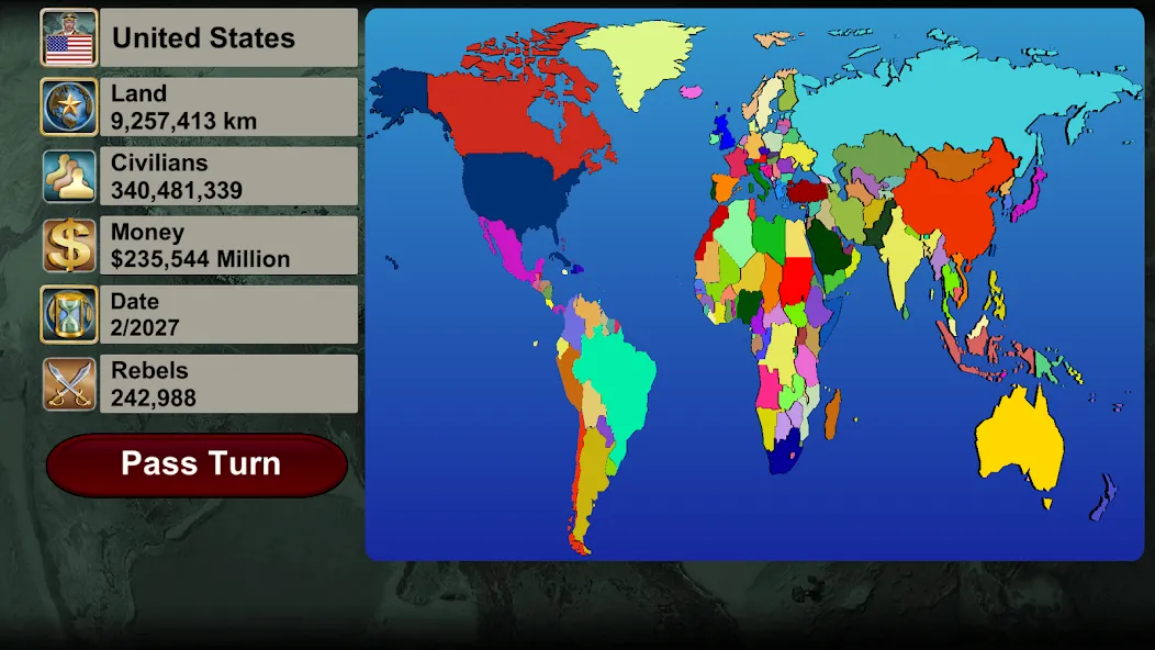 World Empire [МОД: Меню, Бесконечные монеты и Открытые уровни] Screenshot 2