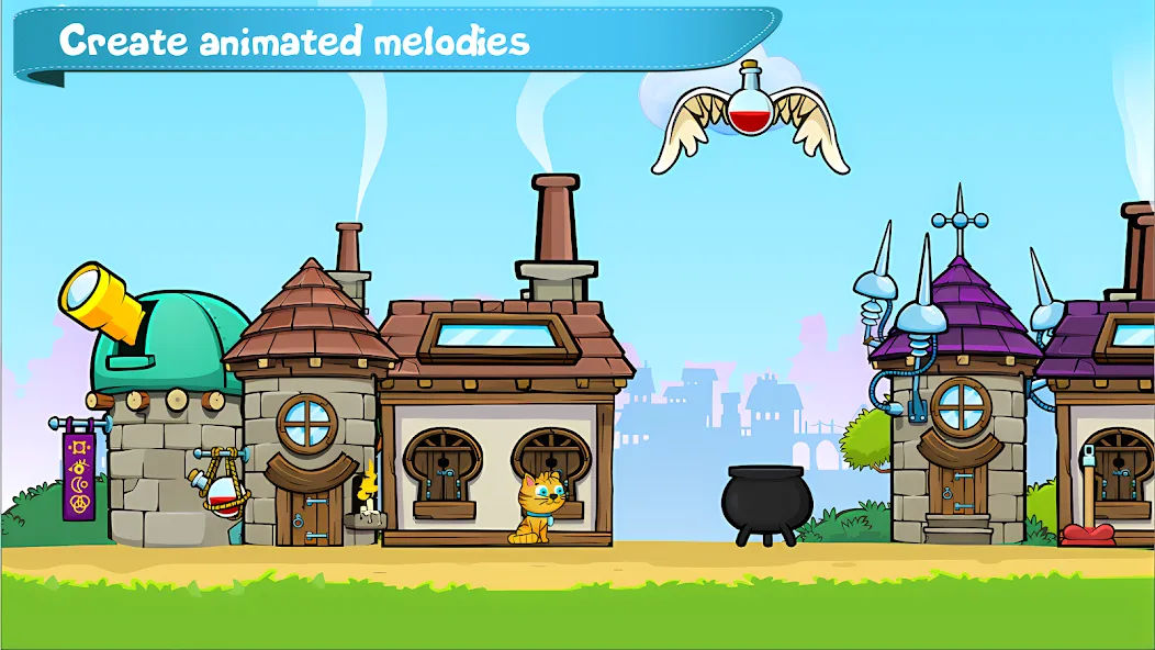 Cat Piano Meow - Sounds & Game [МОД: Много денег, Монет и Все открыто] Screenshot 3