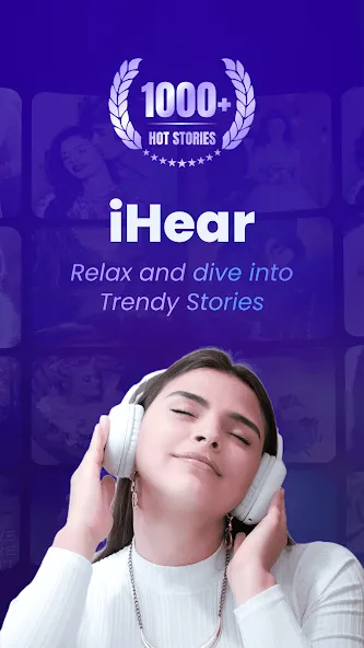 iHear-Audiobooks & Ebooks (айХир) [МОД: Деньги, Монеты и Меню MOD] Screenshot 1