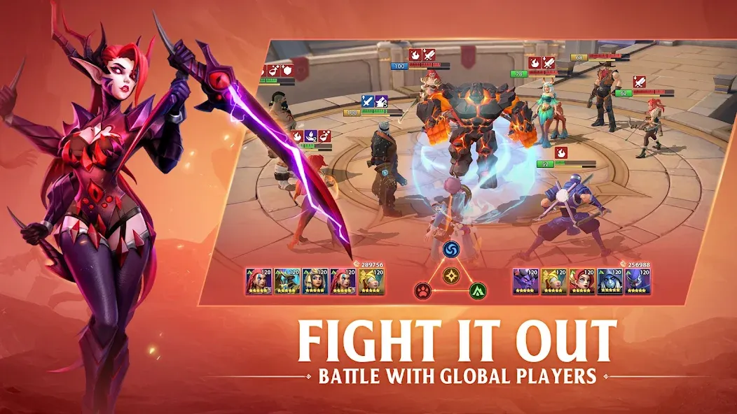 Infinite Magicraid (Инфинит Мэджикрейд) [МОД: Много денег, Монет и Все открыто] Screenshot 4