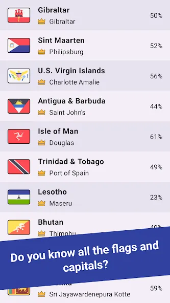Geomi — Flags & Countries [МОД: Много денег, Монет и Все открыто] Screenshot 3