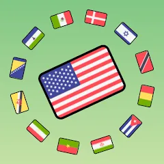 Скачать Geomi — Flags & Countries [МОД: Много денег, Монет и Все открыто] | Взлом Geomi — Flags & Countries на Андроид