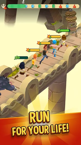 Temple Run: Idle Explorers (Темпл Ран) [МОД: Все открыто, Дополнительные деньги и Меню MOD] Screenshot 3