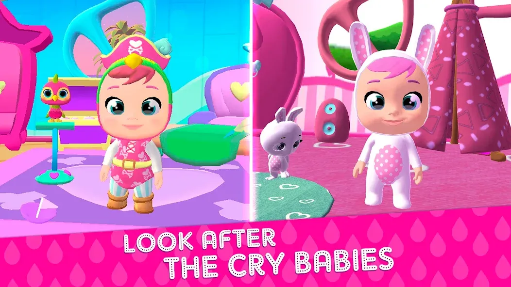 Cry Babies (Бебиз) [МОД: Бесконечные деньги, Монеты и Мега MOD] Screenshot 5