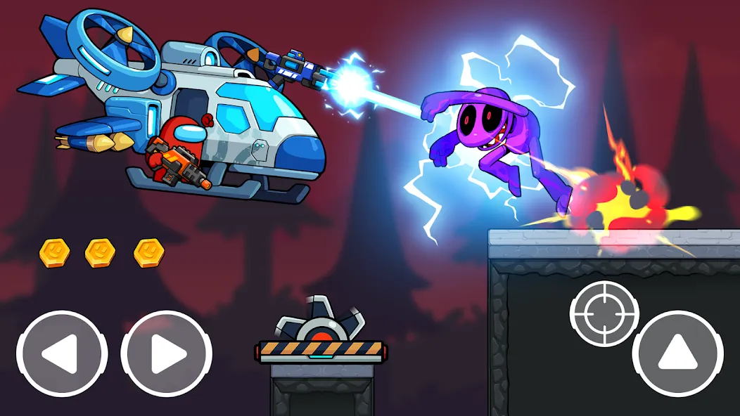 Impostor Shooter: Survival (Импостер Шутер) [МОД: Много денег, Монет и Все открыто] Screenshot 2