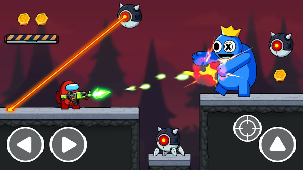 Impostor Shooter: Survival (Импостер Шутер) [МОД: Много денег, Монет и Все открыто] Screenshot 3