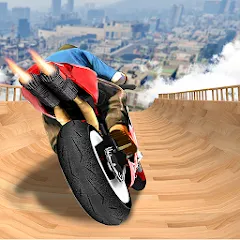 Скачать Mega Ramp Bike Stunts Games 3D [МОД: Бесконечные деньги, Монеты и Мега MOD] | Взлом Mega Ramp Bike Stunts Games 3D на Андроид