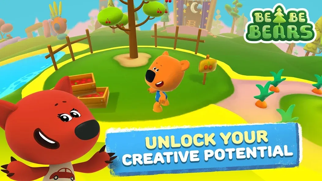 Be-be-bears: Adventures [МОД: Все открыто, Дополнительные деньги и Меню MOD] Screenshot 5