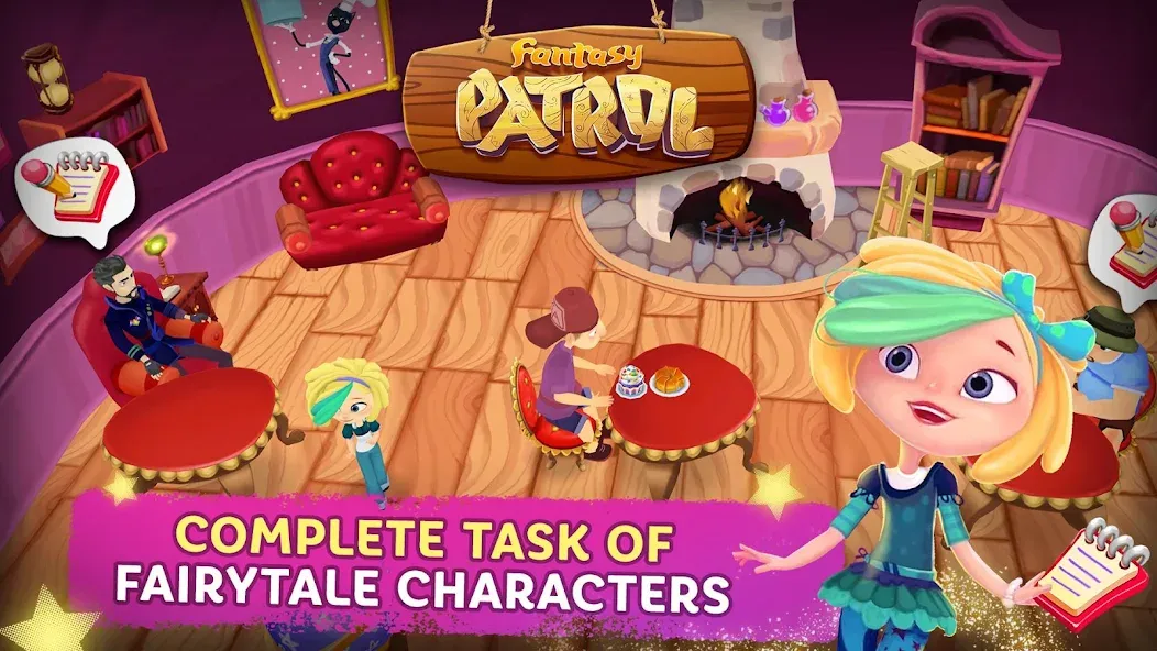 Fantasy Patrol: Cafe [МОД: Бесконечные деньги, Монеты и Мега MOD] Screenshot 3