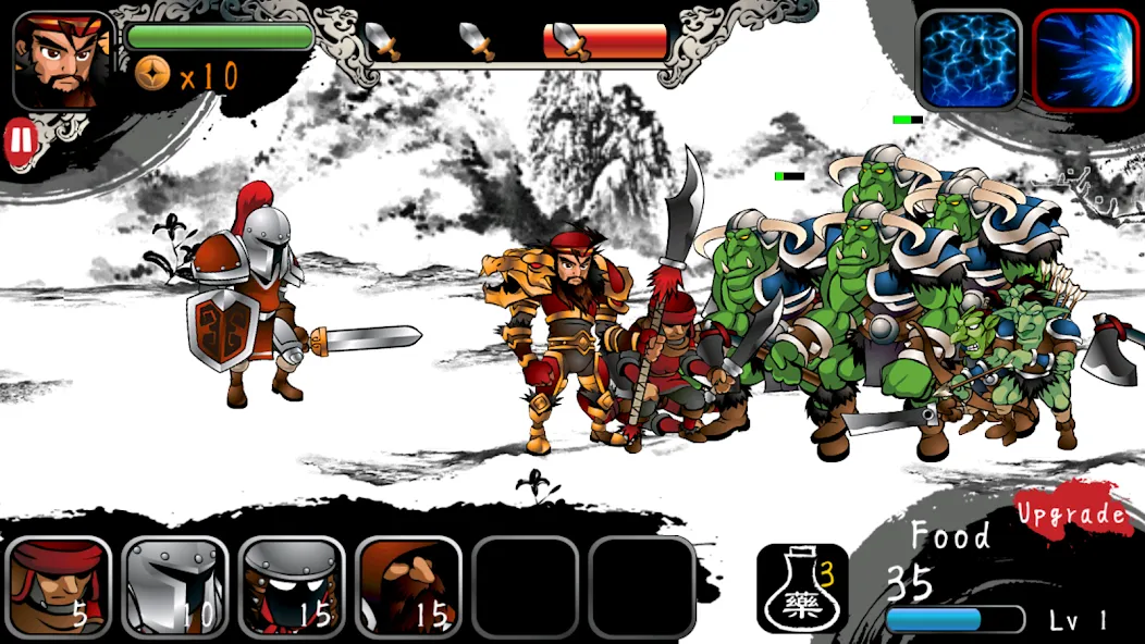 Three Kingdoms Defense (Три Королевства Защита) [МОД: Много монет, Открытые уровни и Мега MOD] Screenshot 3