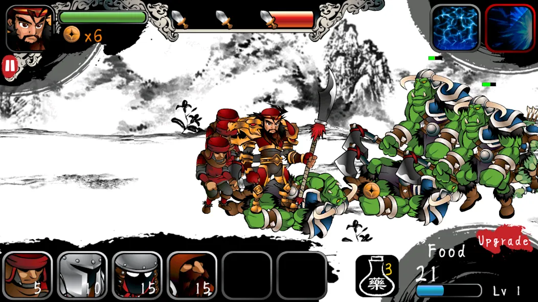 Three Kingdoms Defense (Три Королевства Защита) [МОД: Много монет, Открытые уровни и Мега MOD] Screenshot 5