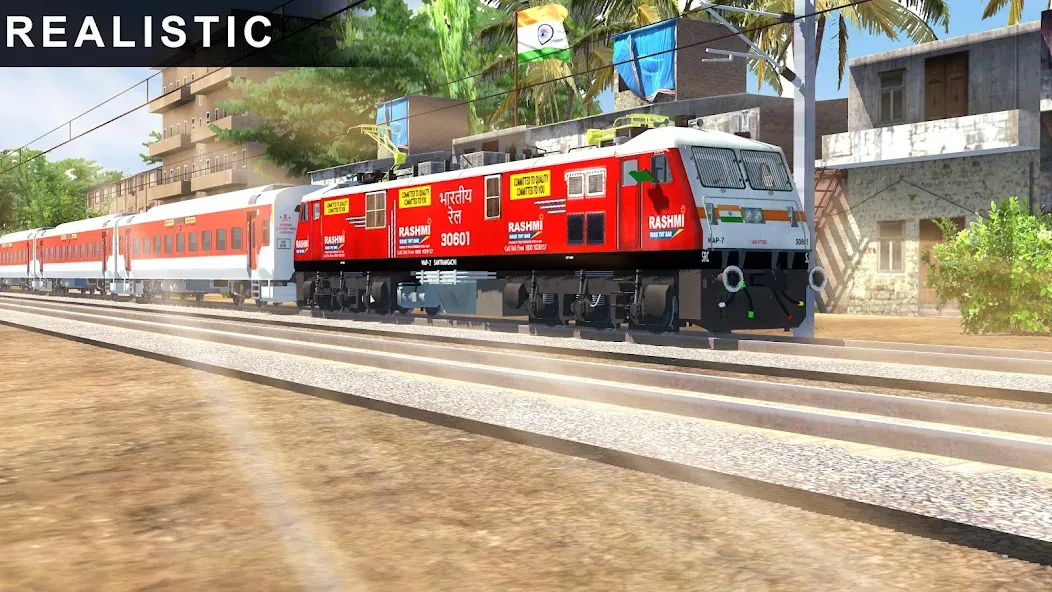 Indian Railway Train Simulator (Индийский Железнодорожный Поезд Симулятор) [МОД: Меню, Бесконечные монеты и Открытые уровни] Screenshot 1
