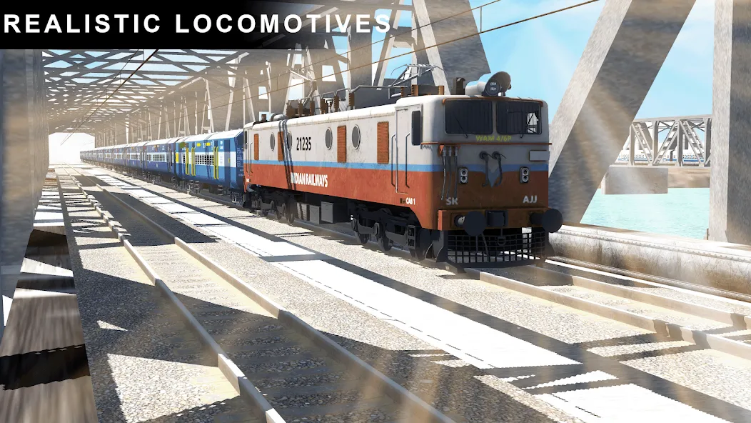 Indian Railway Train Simulator (Индийский Железнодорожный Поезд Симулятор) [МОД: Меню, Бесконечные монеты и Открытые уровни] Screenshot 4