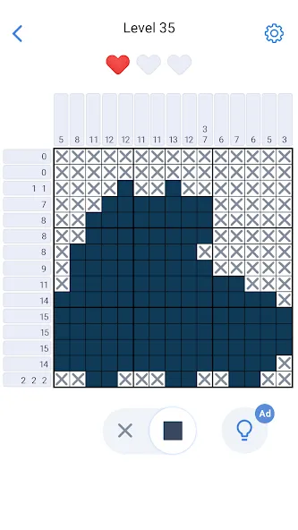 Pixel Art: Logic Nonogram (Пиксельное искусство головоломка) [МОД: Много денег, Монет и Все открыто] Screenshot 4