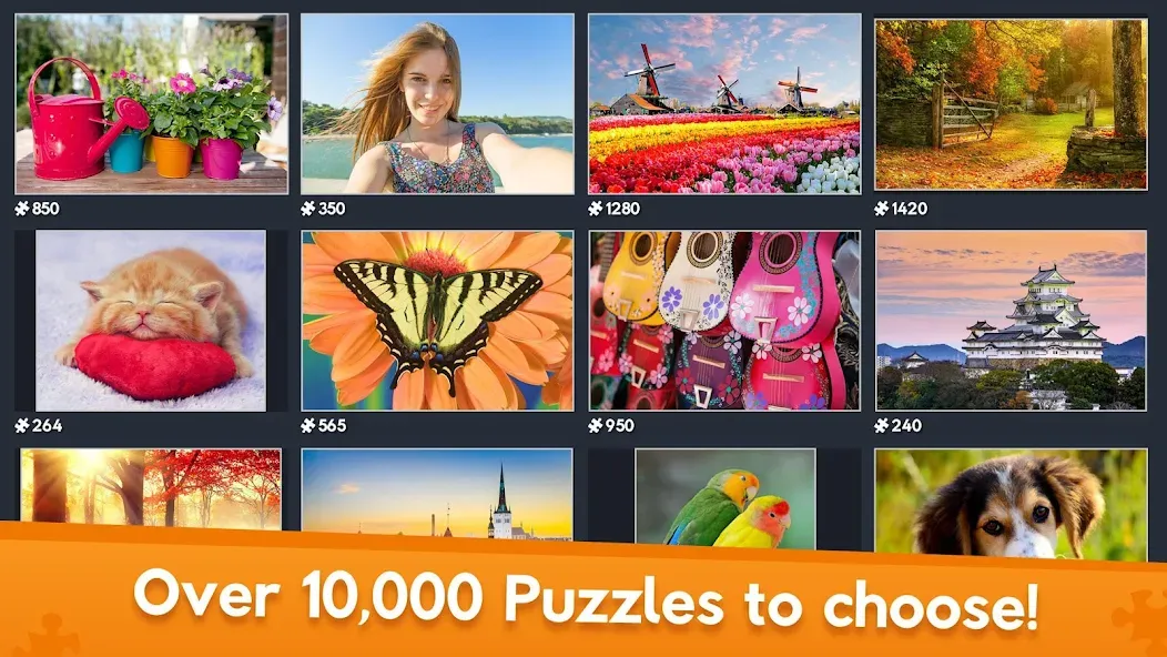 Jigsaw World (Джигсоу Ворлд) [МОД: Много монет, Открытые уровни и Мега MOD] Screenshot 2