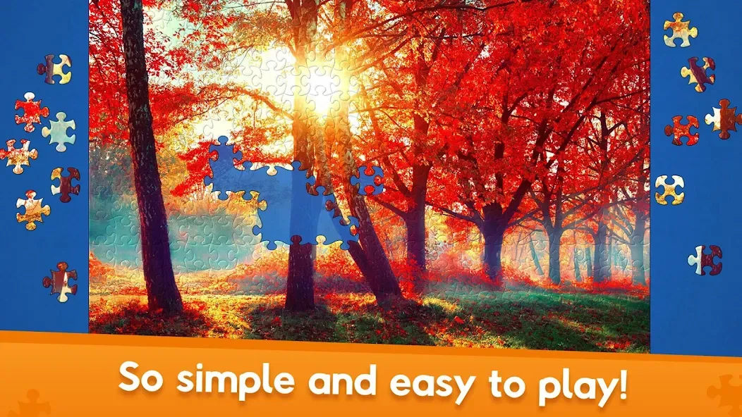 Jigsaw World (Джигсоу Ворлд) [МОД: Много монет, Открытые уровни и Мега MOD] Screenshot 3