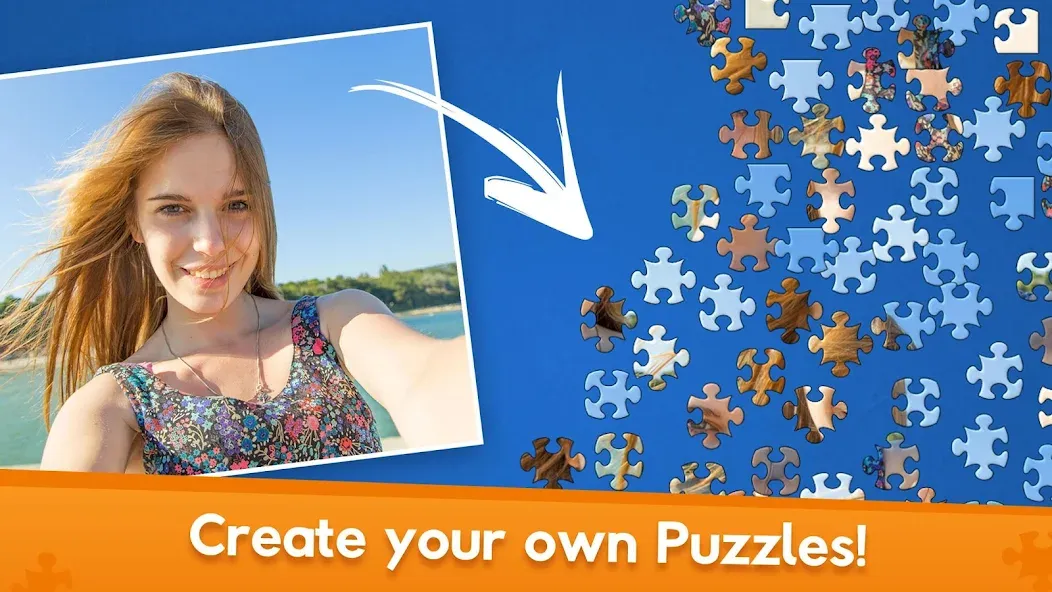 Jigsaw World (Джигсоу Ворлд) [МОД: Много монет, Открытые уровни и Мега MOD] Screenshot 5