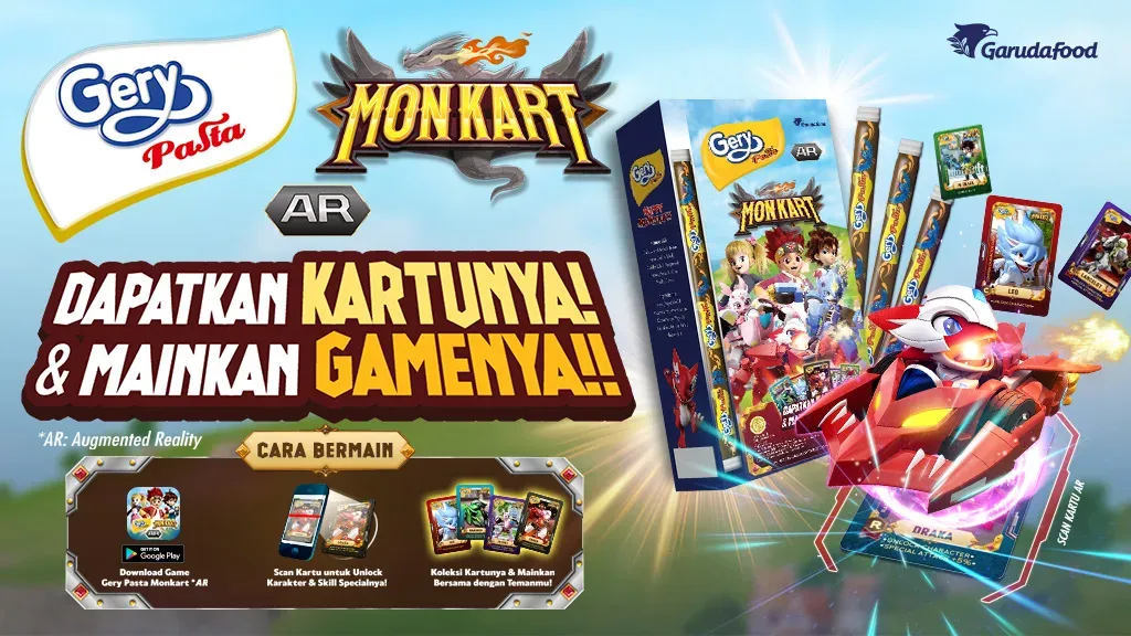 Gery Pasta Monkart AR (Джери Паста Монкарт АР) [МОД: Много денег, Монет и Все открыто] Screenshot 1