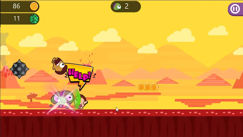 Monster Run: Jump Or Die [МОД: Бесконечные деньги, Монеты и Мега MOD] Screenshot 2