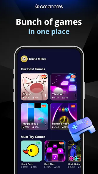 Game of Song - All music games (Гейм оф Сонг) [МОД: Много монет, Открытые уровни и Мега MOD] Screenshot 1