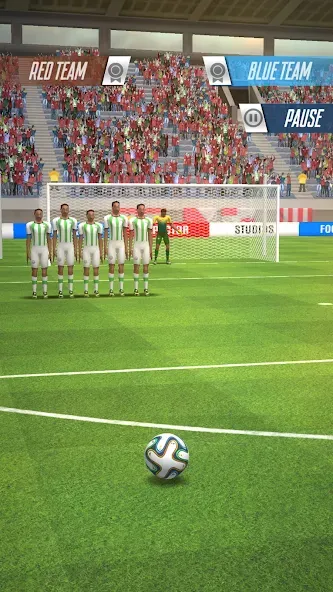 Strike Football Game FreeKick [МОД: Все открыто, Дополнительные деньги и Меню MOD] Screenshot 2