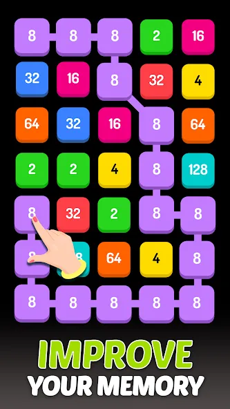 2248 - Numbers Game 2048 (Пазл) [МОД: Много монет, Открытые уровни и Мега MOD] Screenshot 2