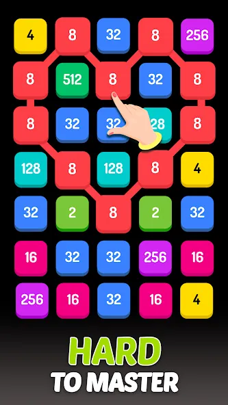 2248 - Numbers Game 2048 (Пазл) [МОД: Много монет, Открытые уровни и Мега MOD] Screenshot 4