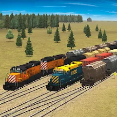 Скачать Train and rail yard simulator (Трейн энд рэйл йард симулятор) [МОД: Много монет, Открытые уровни и Мега MOD] | Взлом Train and rail yard simulator на Андроид
