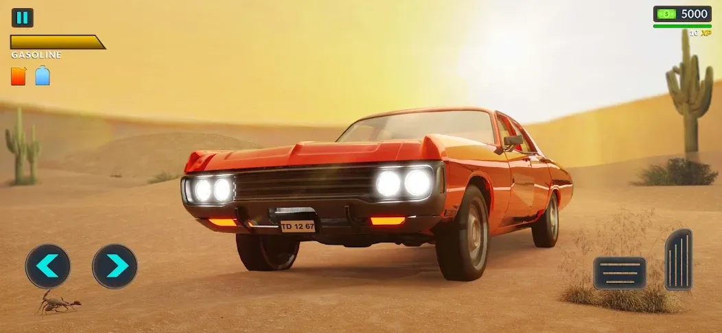 Long Road Trip - Car Driving (Лонг Роуд Трип) [МОД: Много монет, Открытые уровни и Мега MOD] Screenshot 1