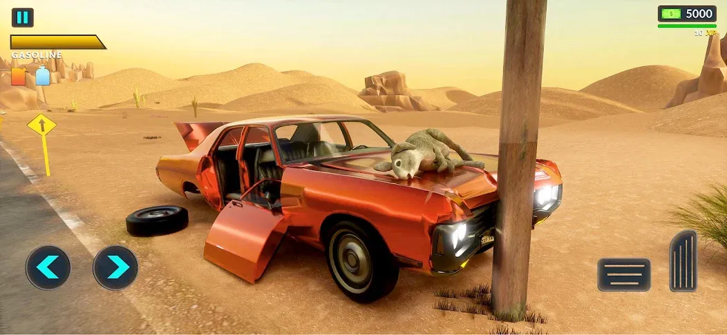 Long Road Trip - Car Driving (Лонг Роуд Трип) [МОД: Много монет, Открытые уровни и Мега MOD] Screenshot 3